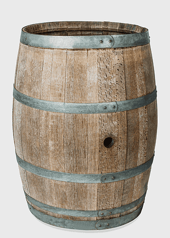 brown wooden barrel, wine barrels, rain barrels, barrel storage, rustic wooden container, vintage oak cask, outdoor water collection