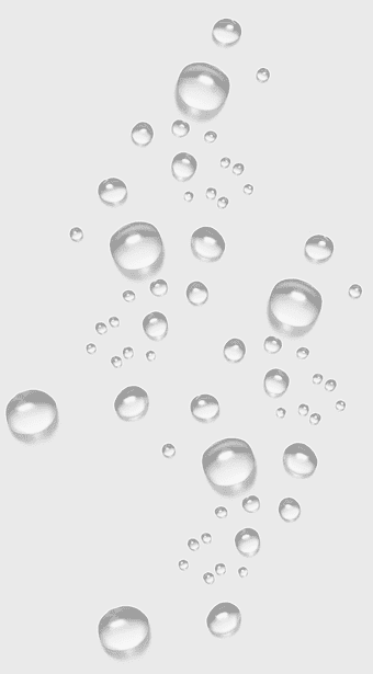 floating water droplets, white fresh water bubbles, monochrome water drops, transparency and translucency effects, liquid suspension, crystal clear droplets, minimalist water art