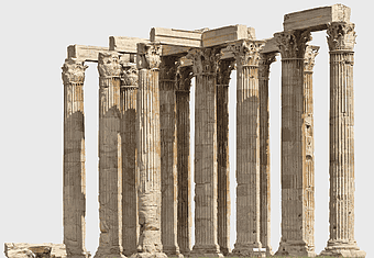 Temple of Olympian Zeus Athens, ancient Greek architecture, historic site Greece, classical columns, ancient ruins, cultural heritage site, monumental structure