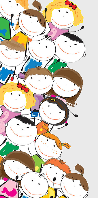 cartoon kids illustration, happy birthday calendar, children's cartoon characters, kids toys design, playful children art, festive cartoon scene, cheerful kids gathering