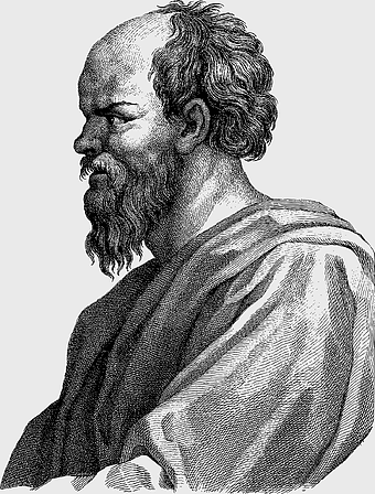 Socrates line art, Ancient Greek philosopher, wisdom illustration, wise man silhouette, classical art, historical figure, intellectual heritage, png