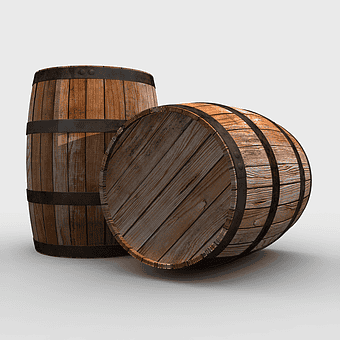 wooden barrel illustration, oak wine barrel, whiskey stave, beer keg, vintage drink storage, rustic beverage container, barrel craftsmanship