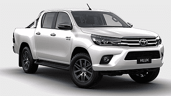Toyota Hilux SR 5, Toyota Hilux pickup truck, diesel engine vehicle, four-wheel drive truck, off-road capable pickup, rugged utility vehicle, automotive exterior design