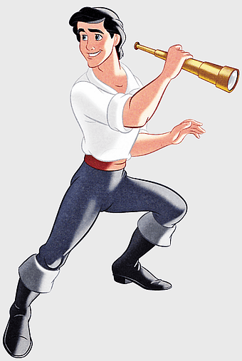 Prince Eric, Disney male character, Little Mermaid prince, cartoon prince, royal adventurer, fantasy hero, animated explorer