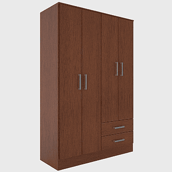 wooden armoire, sliding door wardrobe, bedroom closet storage, drawer cabinet, modern closet design, storage furniture, home organization solutions