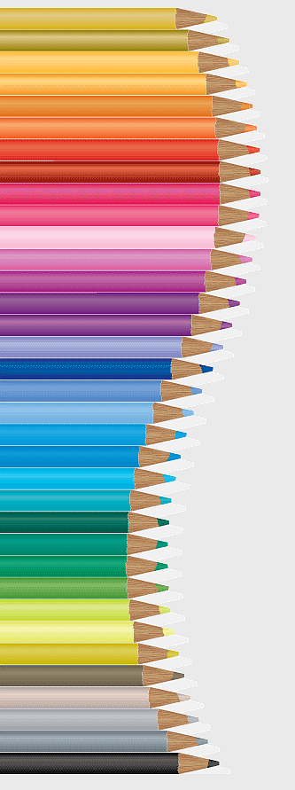 color pencil sticker, assorted-color pencils, creative arts material, prismacolor pencils, vibrant art supplies, artistic drawing tools, colorful stationery design