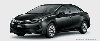 Toyota Corolla Altis, compact sedan, car rental service, automotive exterior design, luxury vehicle features, urban transportation options, family-friendly cars