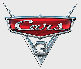 Cars 3 emblem, Pixar automotive logo, red film symbol, Lightning McQueen design, car movie branding, vehicle animation icon, automotive entertainment graphic