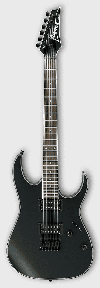 Ibanez RG electric guitar, seven-string guitar, Ibanez S Series guitar, plucked string instruments, modern electric guitars, high-performance guitars, cutting-edge musical instruments