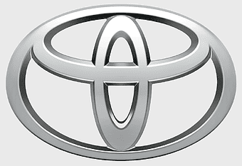 Toyota emblem, Servco Toyota Honolulu logo, silver car symbol, automotive industry branding, vehicle dealership icon, luxury car badge, modern car design