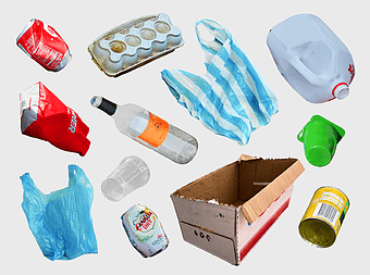 Plastic waste, aluminum cans, recycling, garbage, environmental pollution, sustainable waste management, zero waste living, png