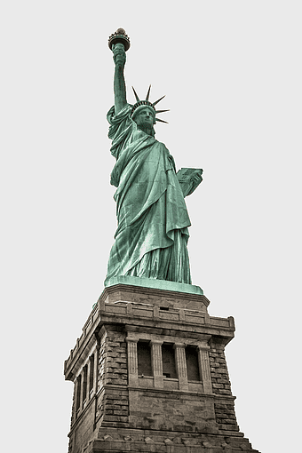 Statue of Liberty, New York City landmark, Liberty Island attraction, classical sculpture, American symbol, iconic monument, New York Harbor view