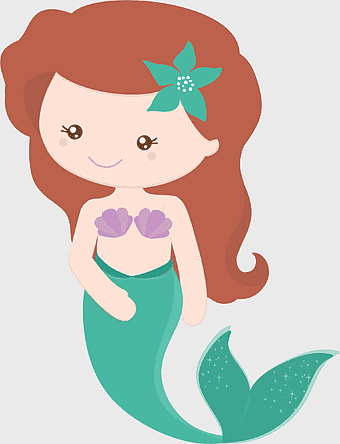 cartoon mermaid, mythical creature art, fantasy girl, mermaid smile, underwater fantasy, sea creature illustration, fairy tale character