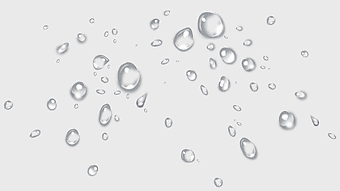 floating water droplets, dew drops, liquid purity, shiny condensation, spheres, nature's freshness, macro water elements