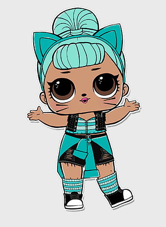 green-haired doll illustration, MGA Entertainment L.O.L. Surprise!, Lil Sisters Series 2, action toy figures, cartoon character design, collectible fashion dolls, mythical mermaid theme