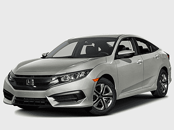 2016 Honda Civic LX, used compact sedan, Honda Civic exterior, car dealership inventory, silver sedan vehicle, automotive front grille design, affordable family car options