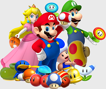 Super Mario Bros characters, Luigi and Mario, Princess Peach, Super Mario World, Mario and Luigi adventures, Mushroom Kingdom heroes, Nintendo gaming icons
