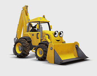 construction site cartoon, Super Scoop vehicle illustration, tayo Toys, road Rollerodesign, construction vehicle animation, cartoon construction truck, vehicle character design