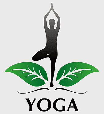 yoga logo design, physical fitness silhouette, yoga asana leaf, yoga girl creative, wellness practice, meditation art, balance pose illustration