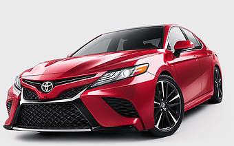 Toyota Camry 2018, compact sedan, automotive design, car dealership, luxury vehicle, modern transportation, red sports car