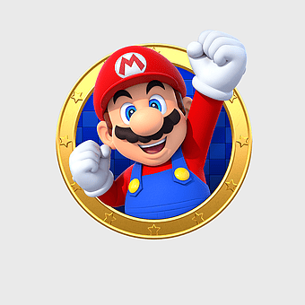 Super Mario Bros character, Nintendo video game icon, Mario Party hero, Super Mario Christmas ornament, gaming mascot, plumber adventure, iconic video game art