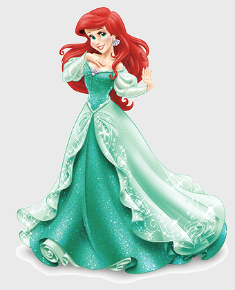 Disney Princess Ariel, Ariel figurine, Little Mermaid character, Disney Princess collection, animated princess art, fantasy character design, royal fairy tale illustration