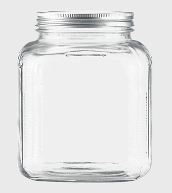 empty clear glass jar, glass bottle jar transparency, food storage containers, mason jar, glassware container, storage solutions, eco-friendly glassware