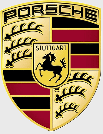 Porsche emblem, Porsche 911 logo, Porsche Panamera badge, Porsche shield symbol, car brand insignia, luxury auto crest, German automotive icon