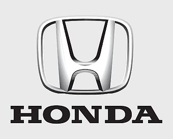 Honda emblem, Honda logo design, black and white Honda symbol, Honda automotive branding, car manufacturer logo, vehicle brand identity, automotive logo illustration
