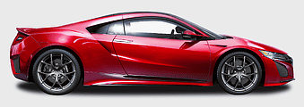 red Acura NSX, 2018 Acura NSX sports car, red luxury performance car, mid-size sports car, sleek automotive design, high-performance coupe, vibrant red sports vehicle
