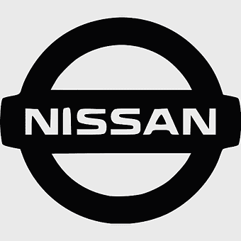 Nissan logo black and white, Nissan vehicle models, Nissan Navara, Nissan brand identity, automotive trademark design, Japanese car manufacturer, circle symbol in branding