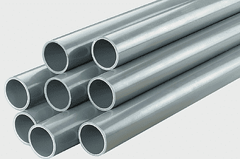 plastic pipe, particle ethylene, water pipes, aisle, PVC conduit, industrial piping, plumbing materials