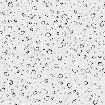 water dew art, monochrome drops, black and white texture, rain pattern, dewdrop illustration, nature background, water droplet design