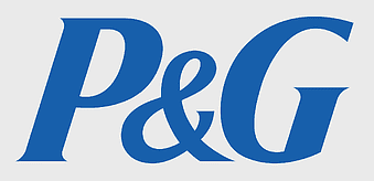 Procter & Gamble logo, P&G trademark, blue corporate branding, product marketing design, consumer goods company, iconic brand symbol, business identity visual