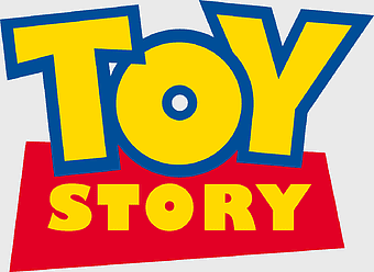Toy Story logo, Pixar animation branding, Jessie and Buzz Lightyear characters, Toy Story 3 movie poster, iconic children's movie symbols, classic animated film logos, popular toy franchise emblems