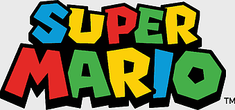 Super Mario logo, Super Mario Bros. games, Super Mario 3D World art, Super Mario Odyssey design, Nintendo gaming symbols, Mario series branding, colorful video game icons