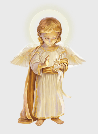 Cherub Angel Candle, prayer angel figurine, guardian angel art, flameless votive candle, divine celestial being, heavenly child figure, spiritual guardian illustration