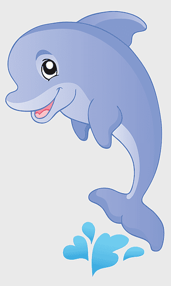 dolphin cartoon, marine mammal illustration, aquatic animal drawing, common bottlenose dolphin image, sea creature art, ocean wildlife graphic, marine life sketch