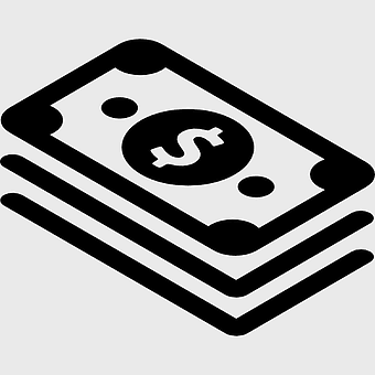 banknote icon, finance symbol, currency money, investment cash, financial assets, monetary wealth, economic resources