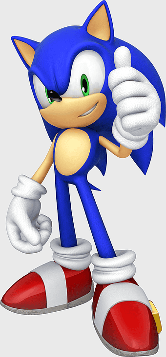Sonic the Hedgehog, video game character, Sega mascot, cartoon icon, gaming legend, animated superhero, virtual hero, interactive entertainment