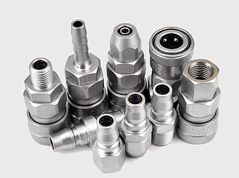 Hose coupling fitting, Class C Components, metal fasteners, industrial plumbing, hydraulic connectors, steel pipe fittings, pneumatic hardware