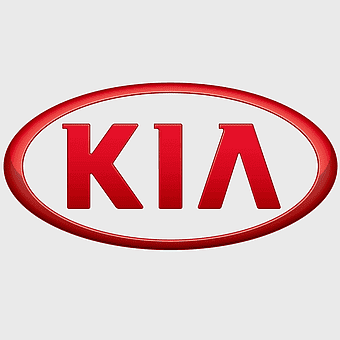Kia Soul logo, red oval emblem, Kia Motors brand, sport utility vehicle symbol, automotive badge, car manufacturer insignia, vehicle identity mark