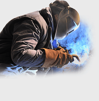 welder performing gas metal arc welding, gas tungsten arc welding techniques, spot welding process, personal protective equipment for welding, industrial welding services, metal fabrication methods, welding safety practices