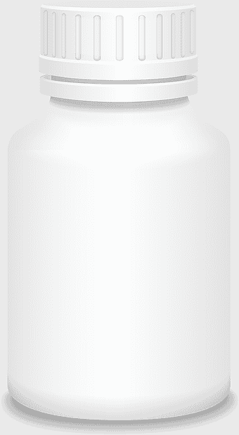 white medicine bottle, plastic medical container, pharmacy pill bottle, health treatment packaging, medication storage solution, pharmaceutical packaging design, drug dispensing vessel
